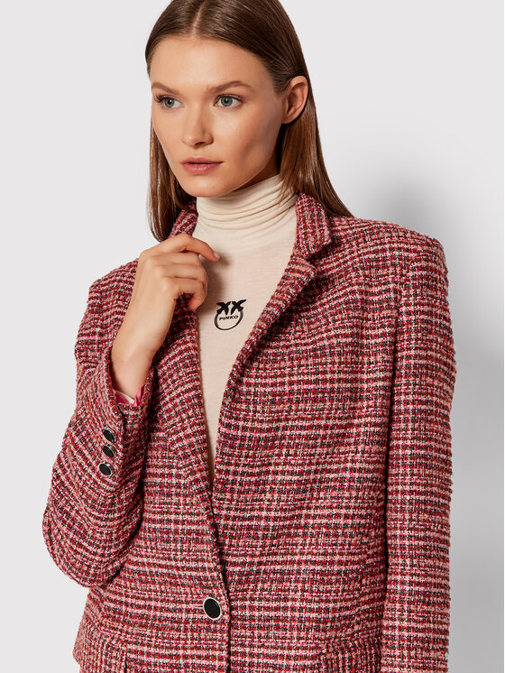 PINKO Pinko Giacca da abito Bishop 1G16UZ 8571 Rosa Regular Fit