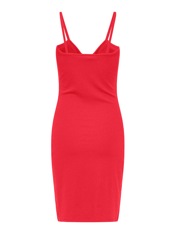 ONLY ONLY Nyári ruha Janna 15343601 Piros Slim Fit