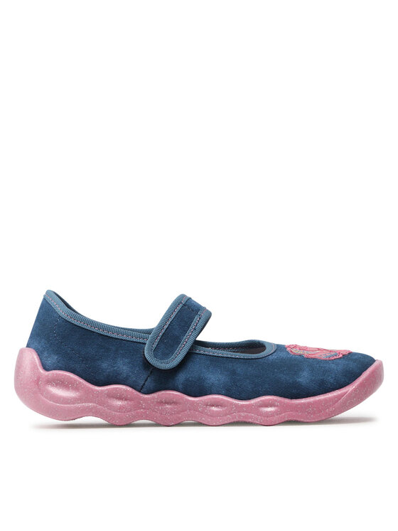 Papuci de casă Superfit 1-006271-8000 S Blau/Mehrfarbig