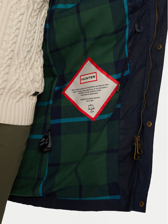 Hunter Hunter Parka Liam HARM0028242 Tamnoplava Regular Fit