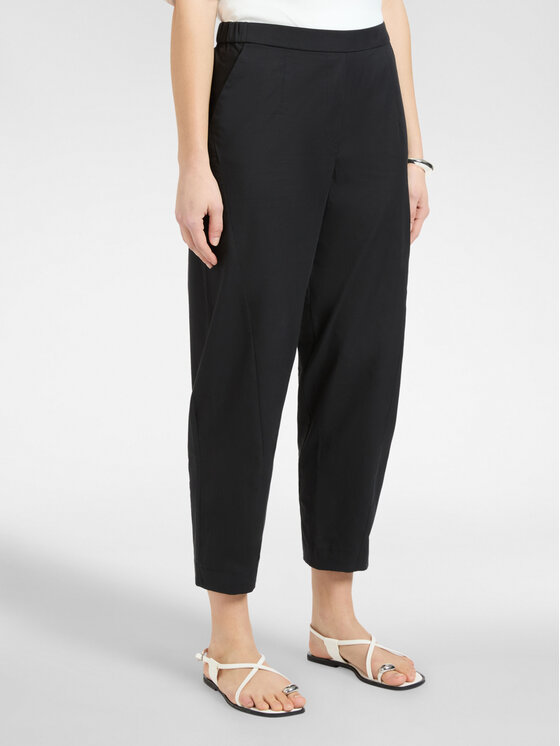 Elena Mirò Elena Mirò Spodnie materiałowe P000Z000179N033 Czarny Regular Fit