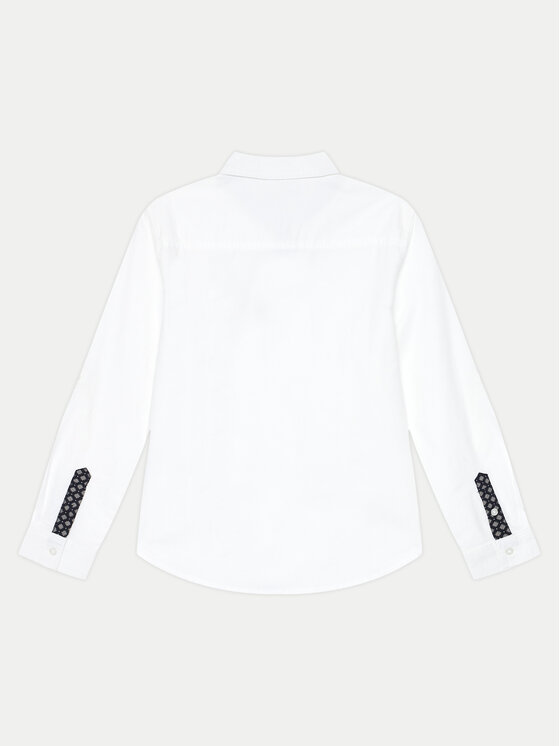 Guess Guess Camicia L4BH02 W9CL0 Bianco Regular Fit