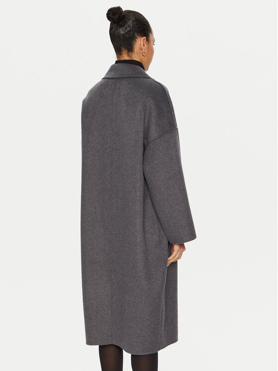 ViCOLO ViCOLO Μάλλινο παλτό TS0006 Γκρι Regular Fit