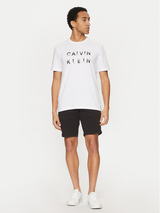 Calvin Klein Calvin Klein T-Shirt K10K114156 Biały Regular Fit
