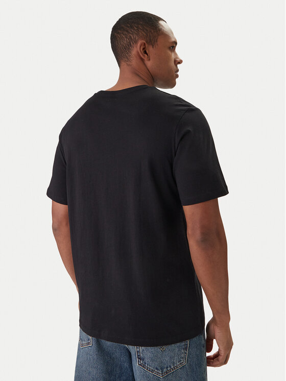 Jack & Jones Jack & Jones T-Shirt Orrganic Basic 12156101 Czarny Slim Fit