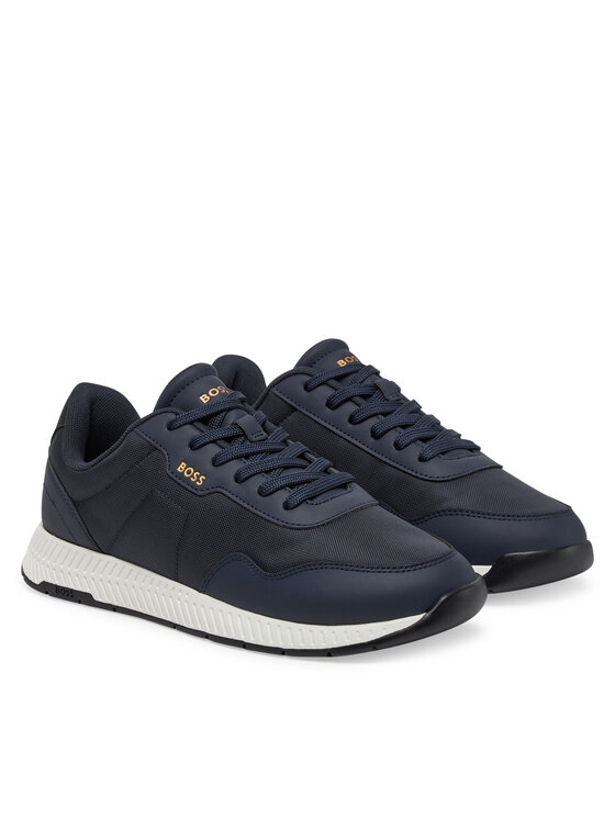 BOSS BOSS Sneakersy Titanium 50536481 Granatowy