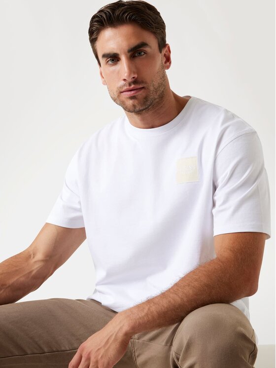 Guess Guess T-Shirt 175667 Biały Classic Fit