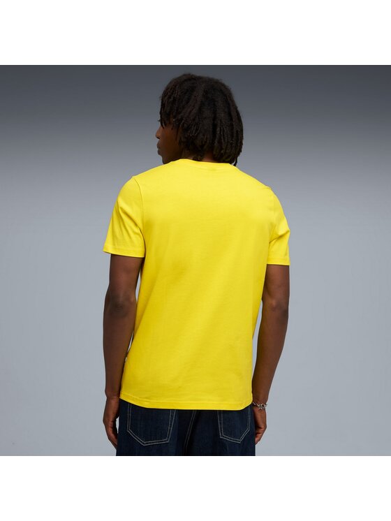Puma Puma T-Shirt 632783 Żółty Regular Fit