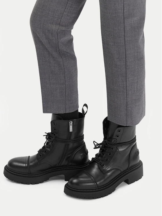 Badura Badura Schnürstiefeletten C-70307 Schwarz