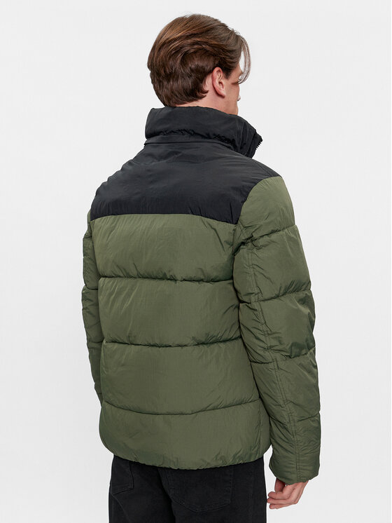 Calvin Klein Calvin Klein Зимно яке Crinkle K10K112227 Зелен Regular Fit