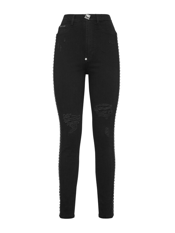 PHILIPP PLEIN PHILIPP PLEIN Jeansy 4343 Czarny Slim Fit