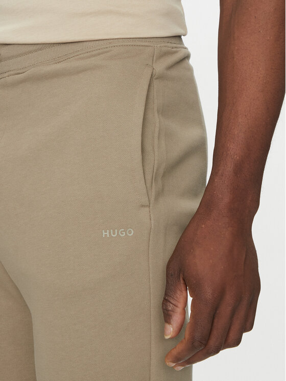 HUGO HUGO Spodnie dresowe Dayote232 50489617 Brązowy Regular Fit