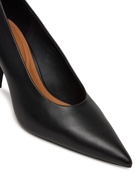 Tommy Hilfiger Tommy Hilfiger Lodičky Th Smooth Leather Pump FW0FW08960 Čierna