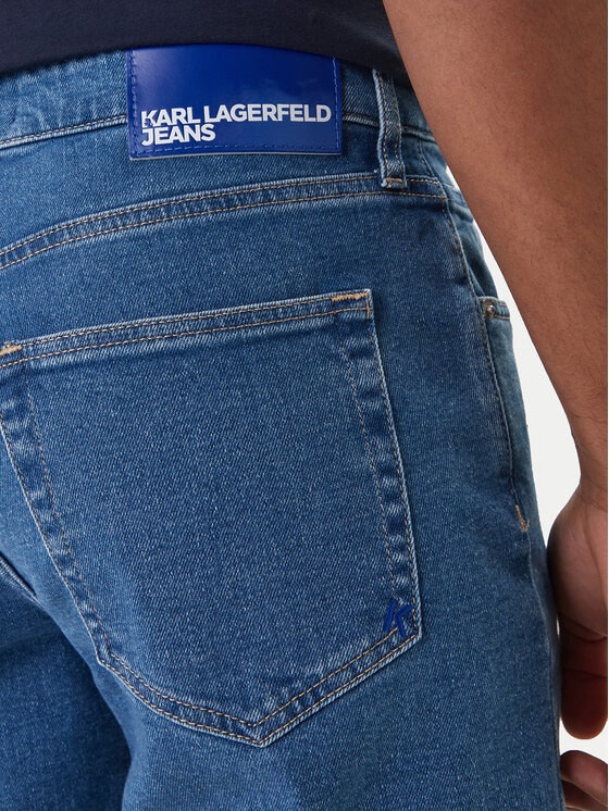 Karl Lagerfeld Jeans Karl Lagerfeld Jeans Jeansy B1M10034 Niebieski Skinny Fit