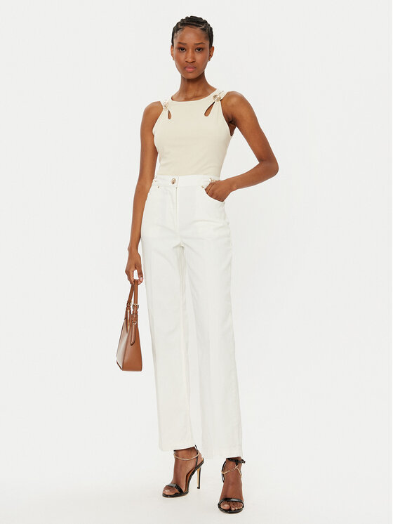Marciano Guess Marciano Guess Hlače 4BGA02 7173A Écru Regular Fit