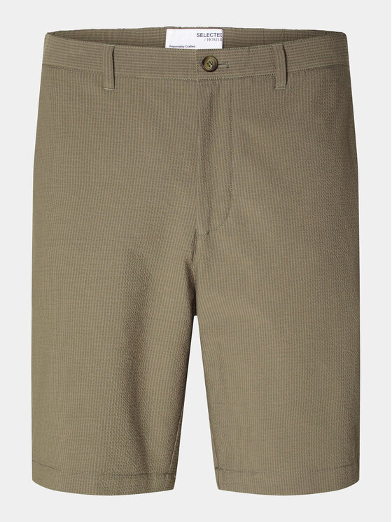 Selected Homme Selected Homme Auduma šorti Slhregular-Karl 16092367 Bēšs Regular Fit