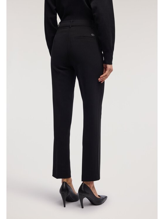 Trussardi Trussardi Pantaloni di tessuto P231A002412N033 Nero Regular Fit
