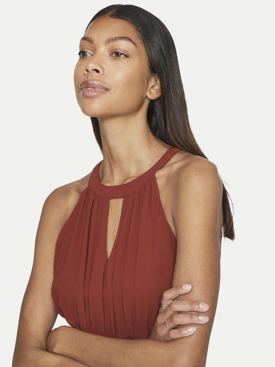 Vila Vila Abendkleid Milina 14052647 Braun Regular Fit