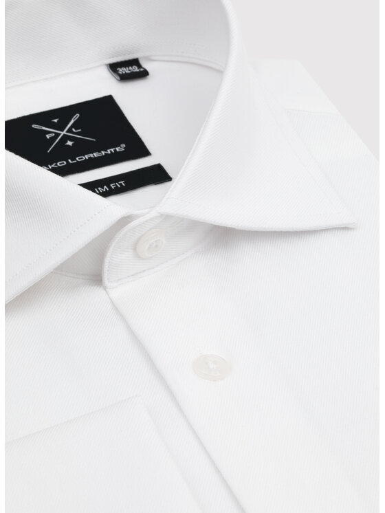 Pako Lorente Pako Lorente Koszula P25SF-1X-048 Biały Slim Fit