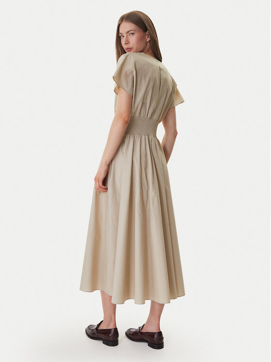 DKNY DKNY Kasdieninė suknelė DJ6D9194 Smėlio Regular Fit