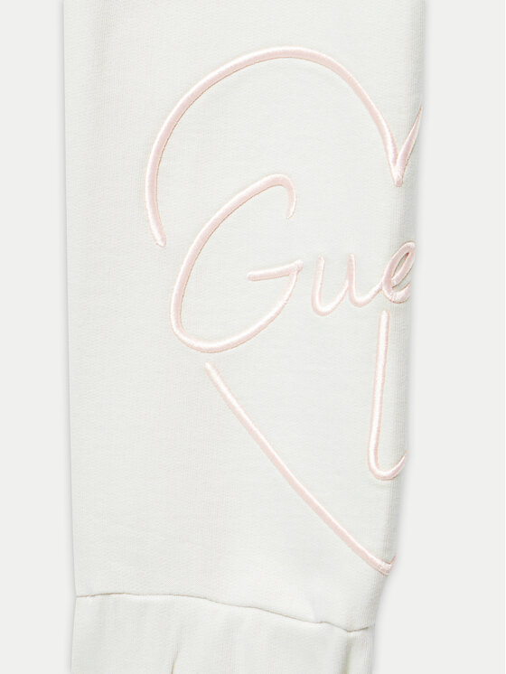 Guess Guess Donji dio trenerke J4YQ16 KA6R3 Bijela Relaxed Fit