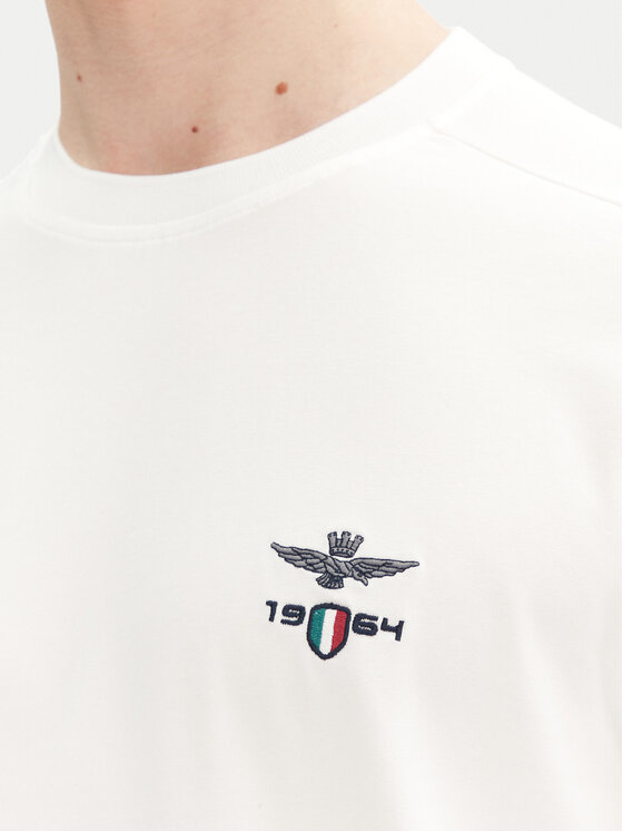 Aeronautica Militare Aeronautica Militare T-shirt 251TS2380J674 Bijela Regular Fit