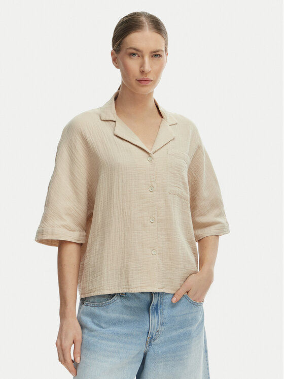 ONLY ONLY Krekls Thyra 15267839 Bēšs Regular Fit