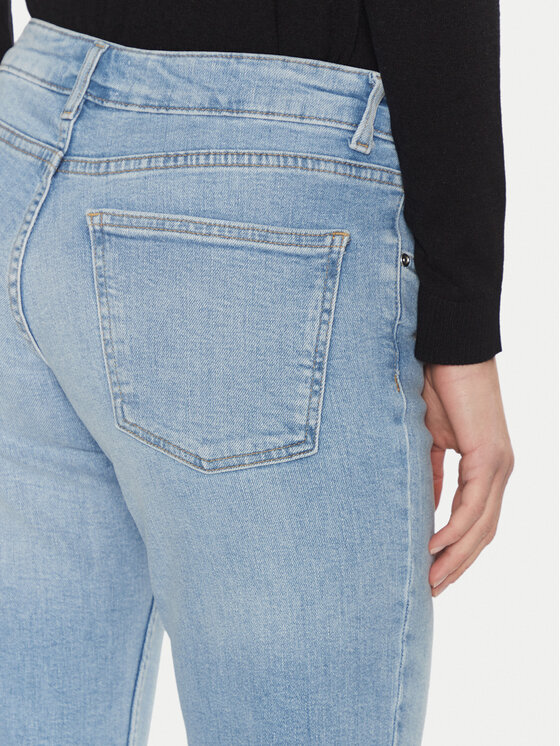 ONLY ONLY Blugi Lopez 15339694 Albastru Straight Fit