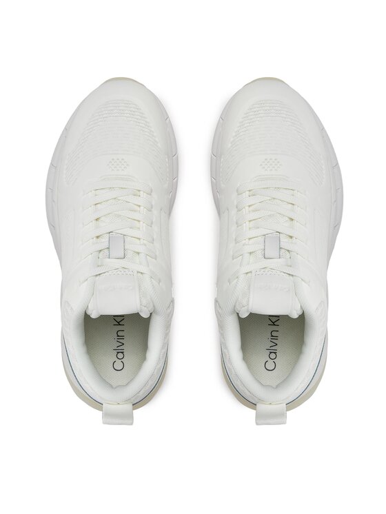Calvin Klein Calvin Klein Sneakers Lace Up Runner - Caged HW0HW01996 Weiß