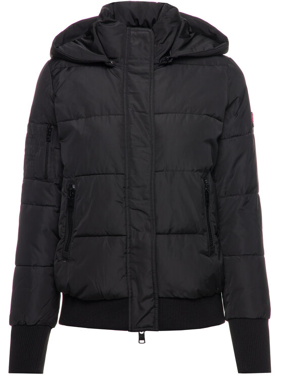 Armani Exchange Armani Exchange Pūkinė striukė 6GYB27 YNQAZ 1200 Juoda Regular Fit