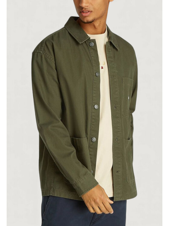 Tommy Jeans Tommy Jeans Camicia DM0DM20236 Verde Casual Fit