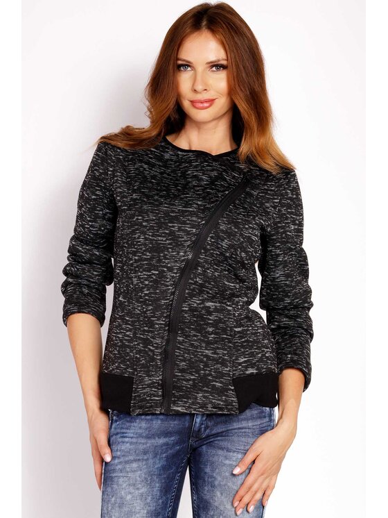 Awama Awama Dámská bunda L007 Černá Basic Fit