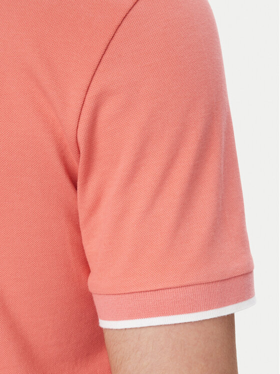 BOSS BOSS Поло Passertip 50507699 Світло-червоний Slim Fit