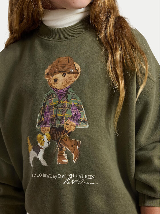 Polo Ralph Lauren Polo Ralph Lauren Mikina 313B26298001 Tmavo zelená Regular Fit