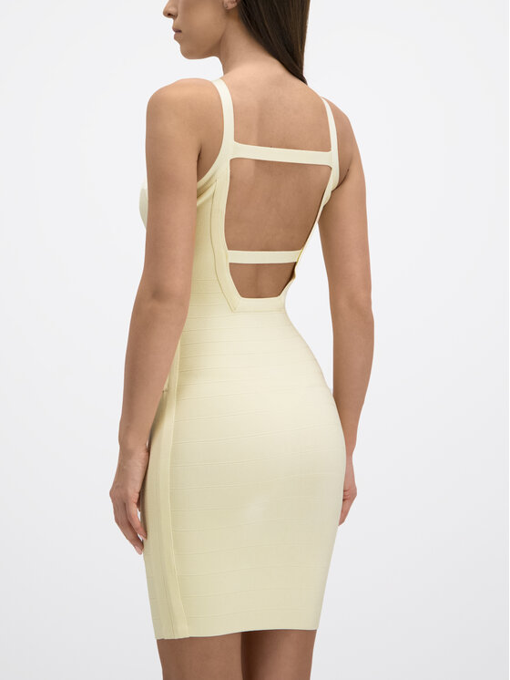 Abito da cocktail 92G720 5012Z Beige Slim Fit