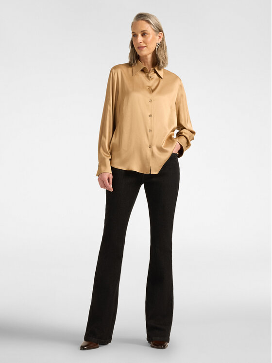 Elena Mirò Elena Mirò Koszula 5127P300366N012 Brązowy Regular Fit