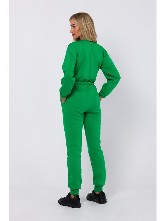 Made of Emotion Made of Emotion Overal M763 Zelená Modern Fit