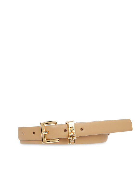 Tommy Hilfiger Tommy Hilfiger Pasek Damski Th Feminine 2.0 AW0AW15374 Beżowy