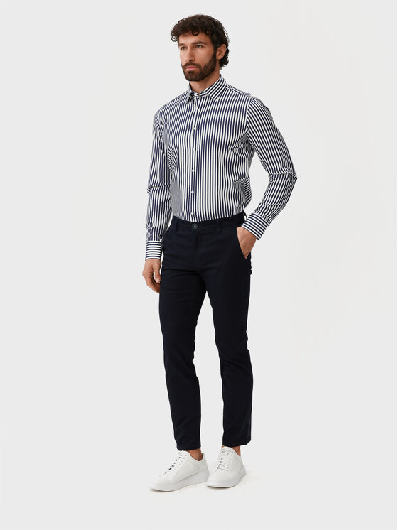 Evenemen Evenemen Koszula Capri Granatowy Slim Fit