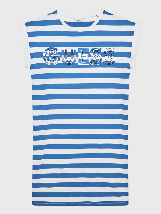 Guess Guess Rochie de vară J3GK21 KBOR3 Albastru Regular Fit
