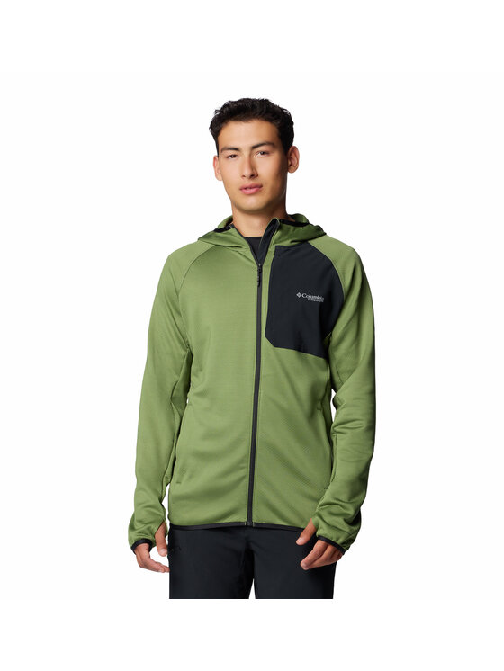Columbia Columbia Bluza 209497 Zielony Regular Fit