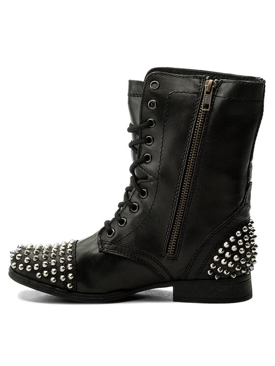 Steve Madden Steve Madden Μποτάκια Tarney Biker Boot 91000681-10001-01001 Μαύρο