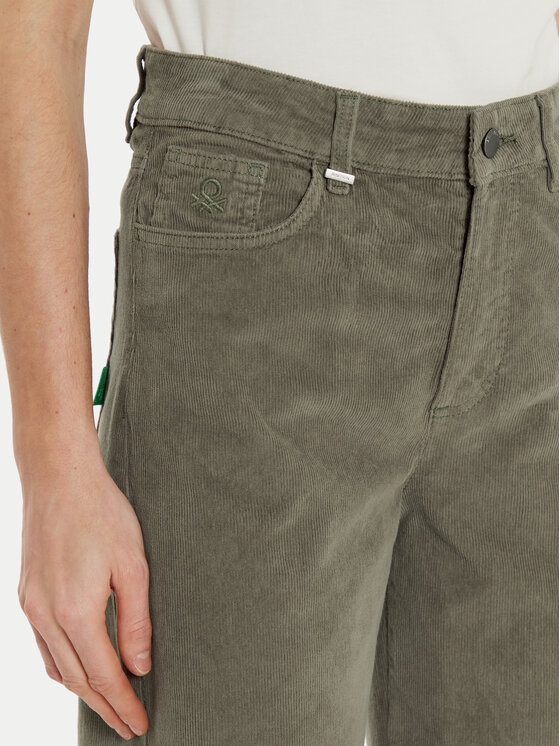 United Colors Of Benetton United Colors Of Benetton Džinsi 41ULDE029 Haki Wide Fit