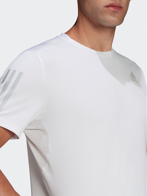 adidas adidas T-krekls Own the Run T-Shirt HB7444 Balts Regular Fit