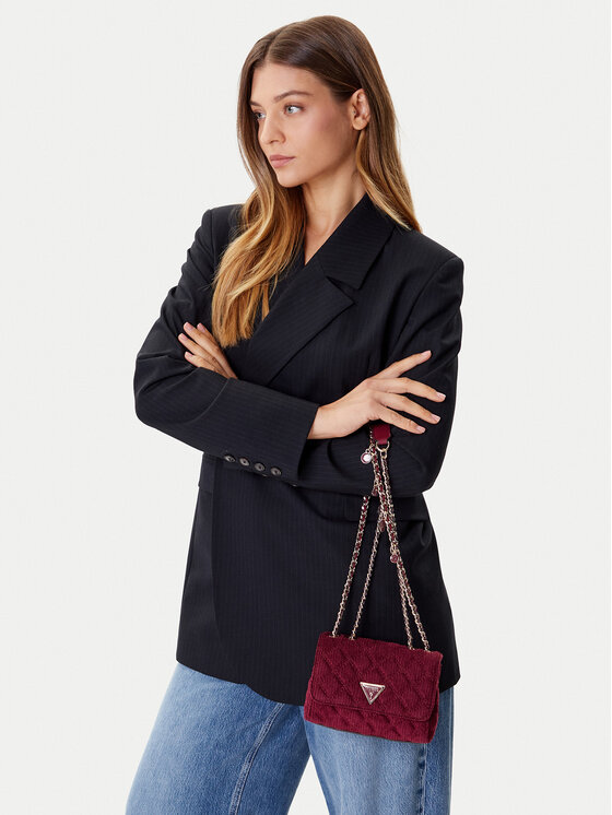 Guess Guess Handtasche Giully II Mini HWCG96 73740 Dunkelrot