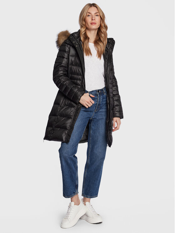 Giubbotto piumino 8884C Nero Regular Fit