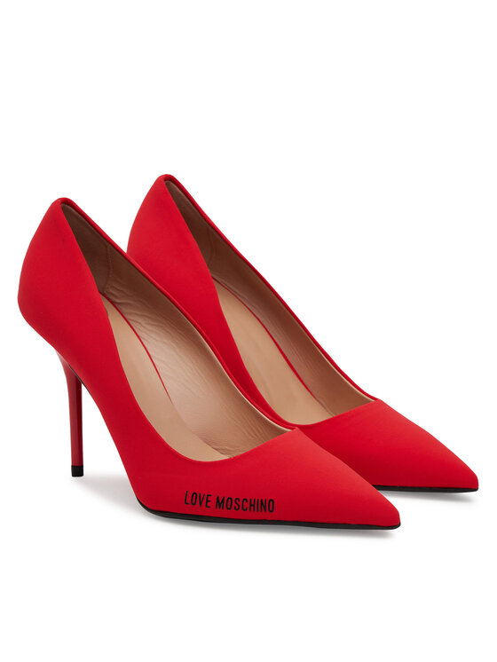 Jimmy Choo Scarpe Con La Suola Rossa Marca LOVE MOSCHINO Scarpe