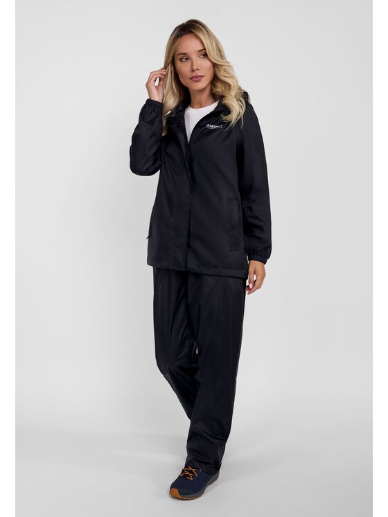 minoti minoti Spodnie przeciwdeszczowe 26LRPANT1 Czarny Regular Fit