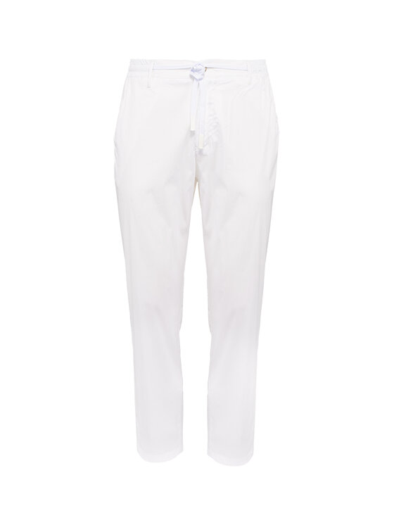 ACANFORA ACANFORA Pantaloni invernali ACAPOPELIN-BIA Bianco Regular Fit