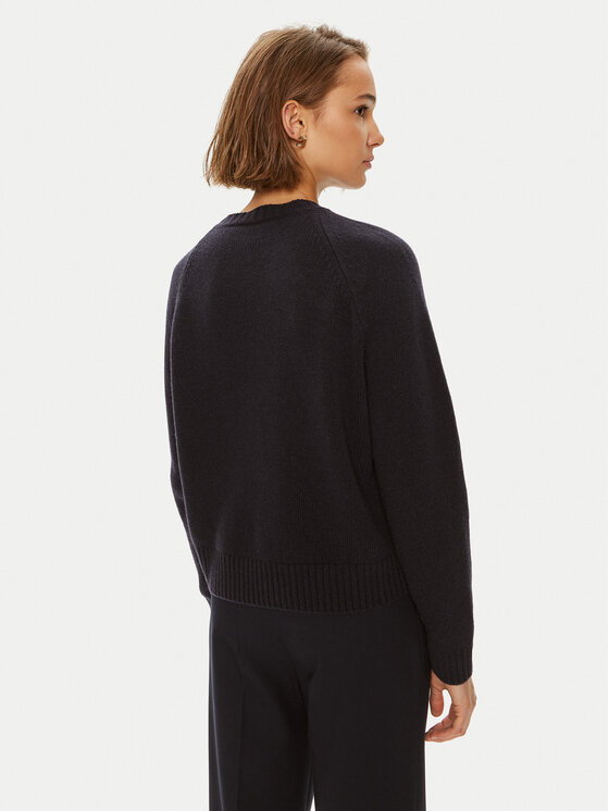 Weekend Max Mara Weekend Max Mara Sweter Gabbia 2425366162 Granatowy Regular Fit